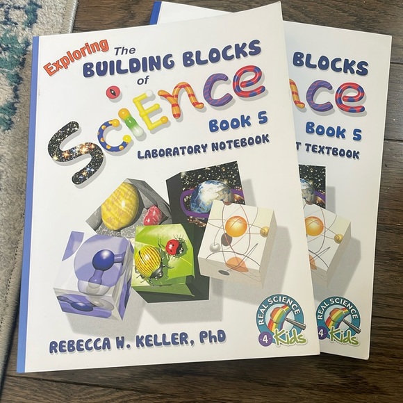 The building blocks of science book 5 2 book bundle textbook & notebook - Picture 1 of 4